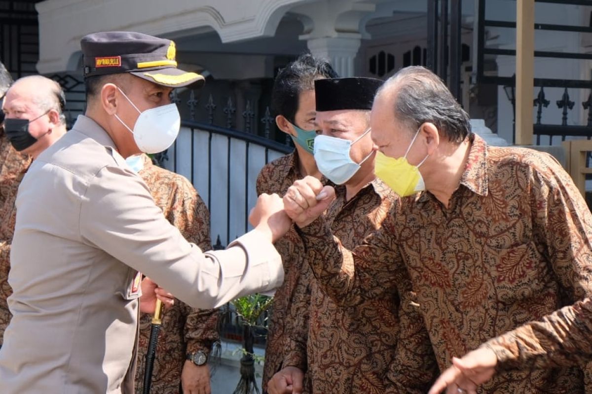 Kapolres Tanjungbalai imbau warga agar wujudkan kamtibmas di masa pandemi