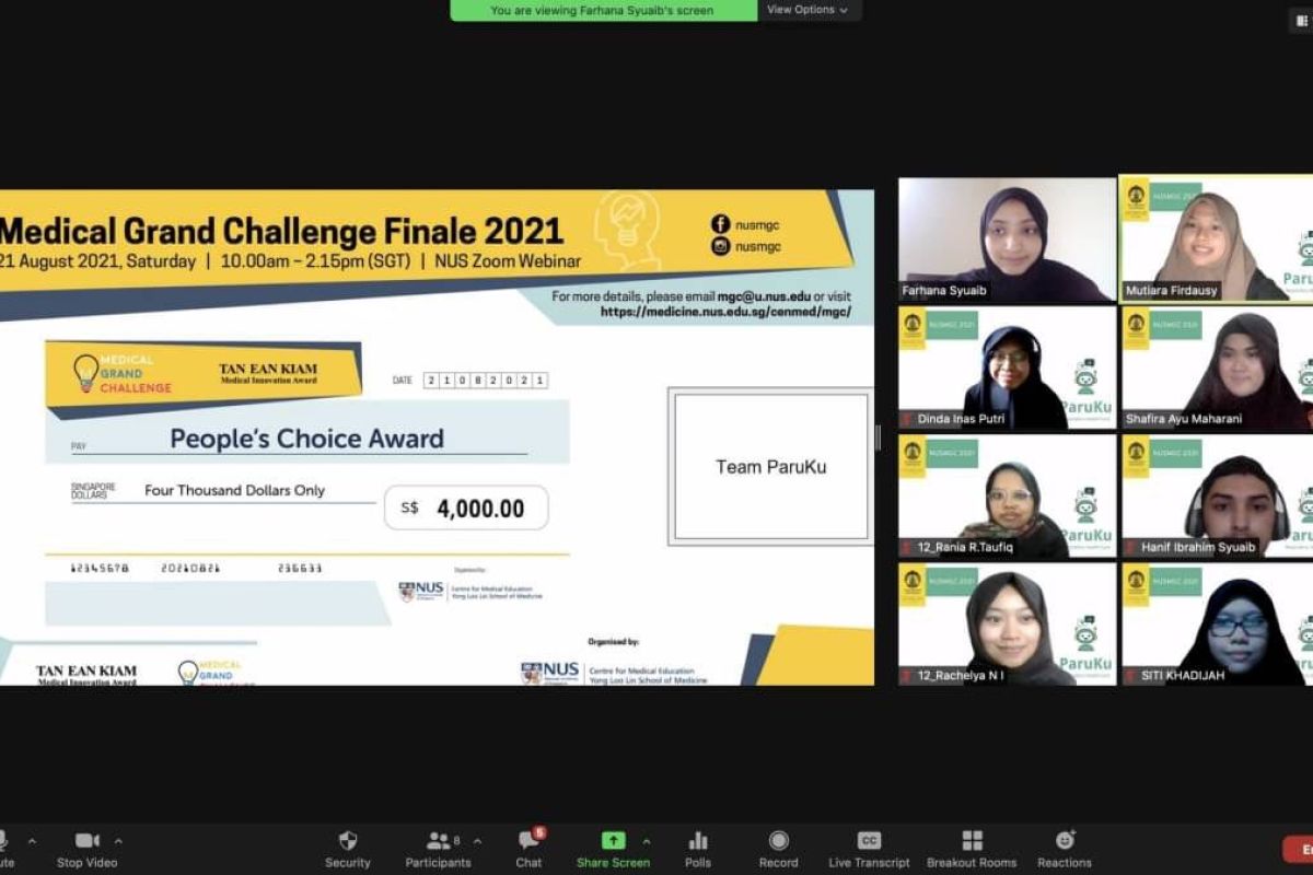 Aplikasi "Paruku" karya mahasiswa UI raih People's Choice Award