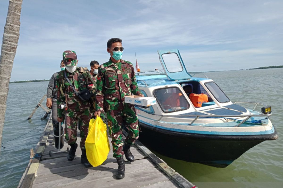 Kodim Tarakan lakukan serbuan vaksin COVID-19 untuk masyarakat di Pulau Sadau