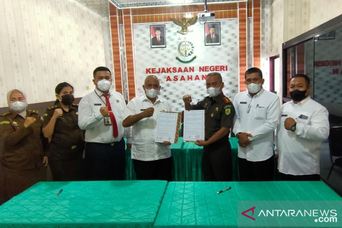 Kejaksaan Negeri Asahan dan PDAM TSP lakukan MoU