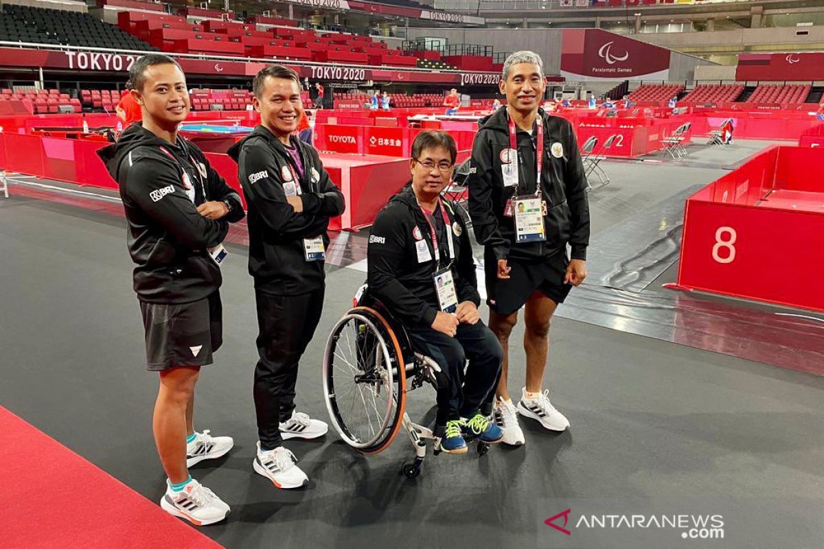 Indonesia hadapi China di nomor beregu para-tenis meja Paralimpiade