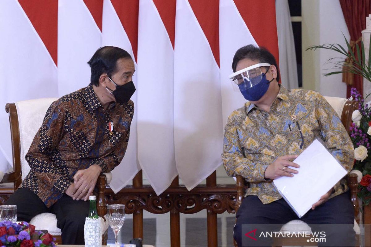 Presiden Joko Widodo Buka Rakornas Pengendalian Inflasi 2021 Antara News