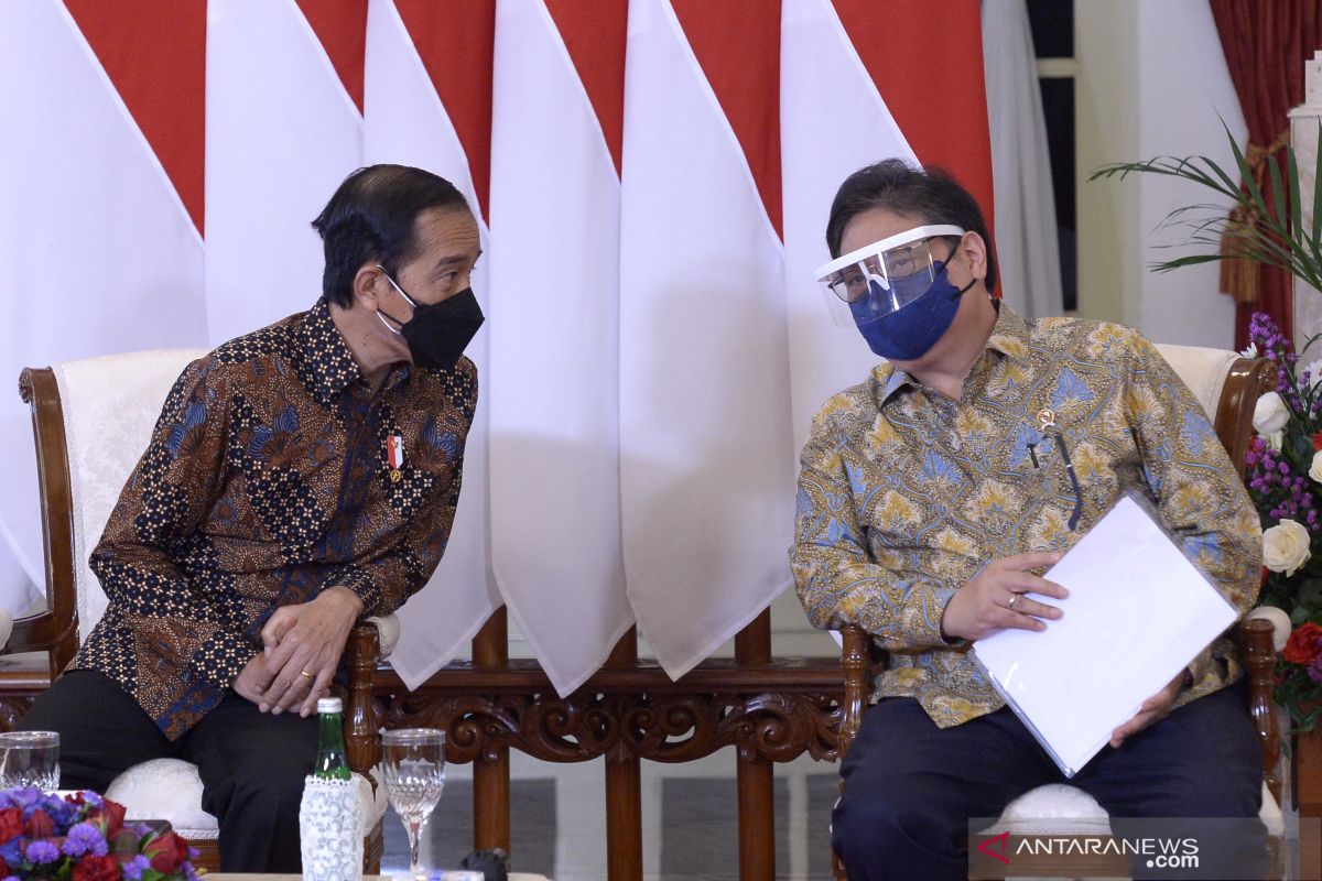 Jokowi : BOR RS secara nasional sudah turun ke 29 persen