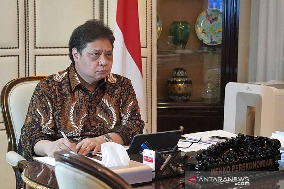 Menko Airlangga: Kolaborasi kunci pemulihan ekonomi nasional