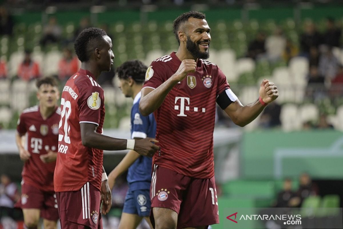 Bayern Muenchen cetak selusin gol lawan tim strata kelima Bremer di DFB Pokal