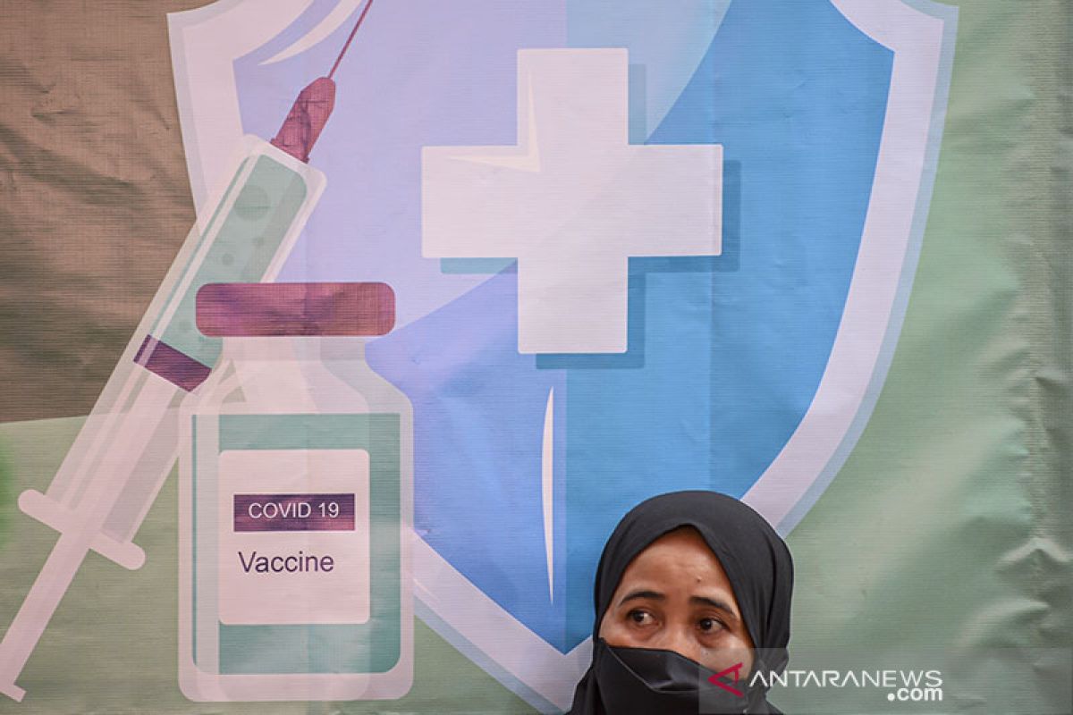 Penerima vaksin COVID-19 lengkap di Indonesia capai 33,36 juta orang