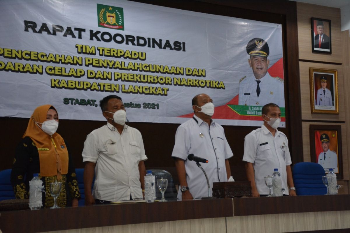 Wakil Bupati Langkat : Perlu ada komitmen bersama memberantas narkotika