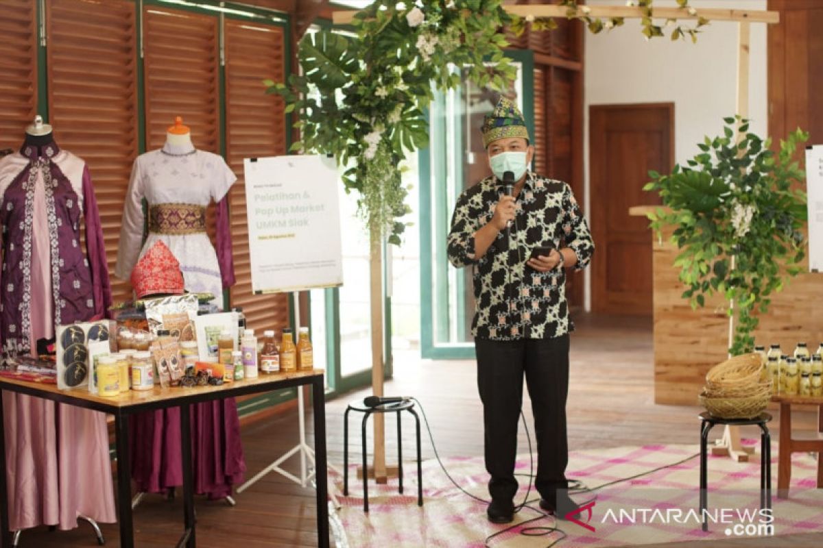 Wabup apresiasi pelatihan UMKM dan "Pop Up Market Siak"