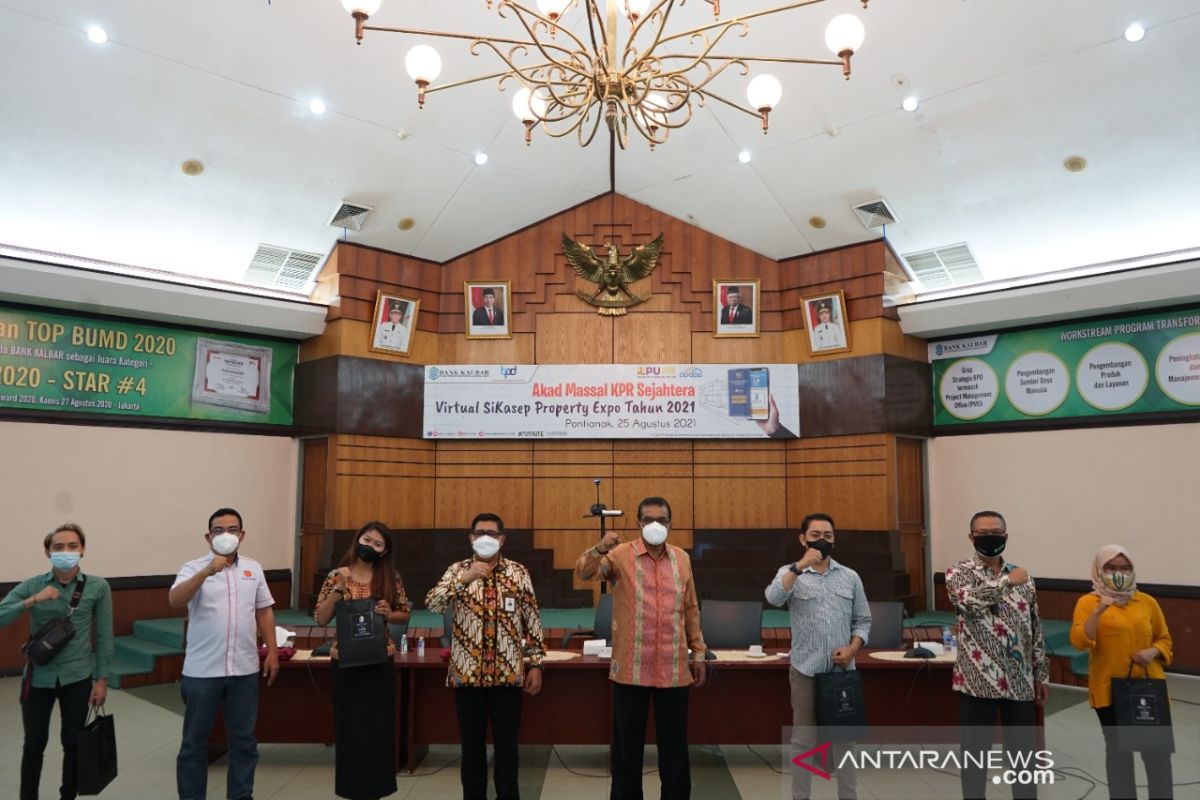 Hari Perumahan Nasional, Bank Kalbar hadirkan akad massal kepemilikan rumah