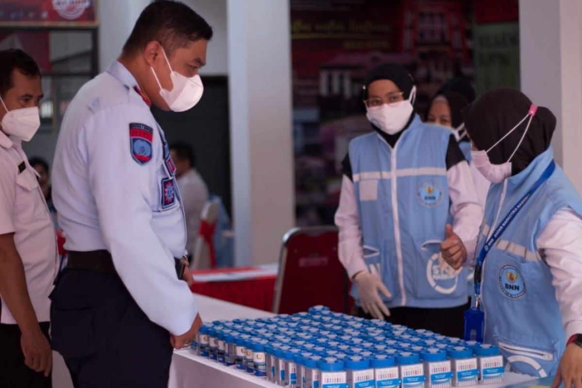 92 pegawai Rutan Depok negatif narkoba setelah jalani tes urine