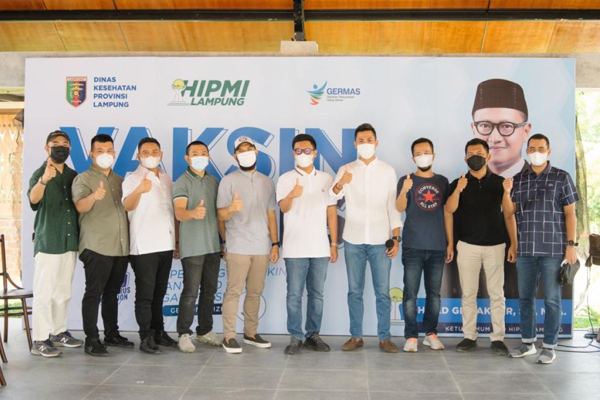 HIPMI Lampung gelar vaksinasi 300 dosis ke masyarakat