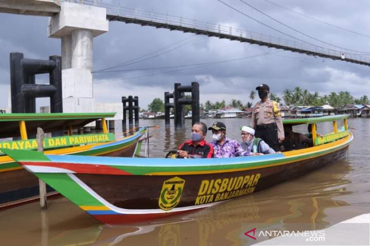 Pariwisata Mantuil Banjarmasin dapat bantuan transportasi susur sungai