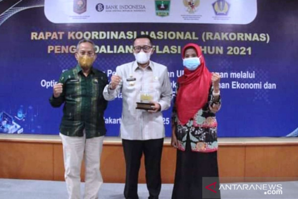 Tanah Datar raih TPID award kategori kabupaten berprestasi untuk wilayah Sumatera