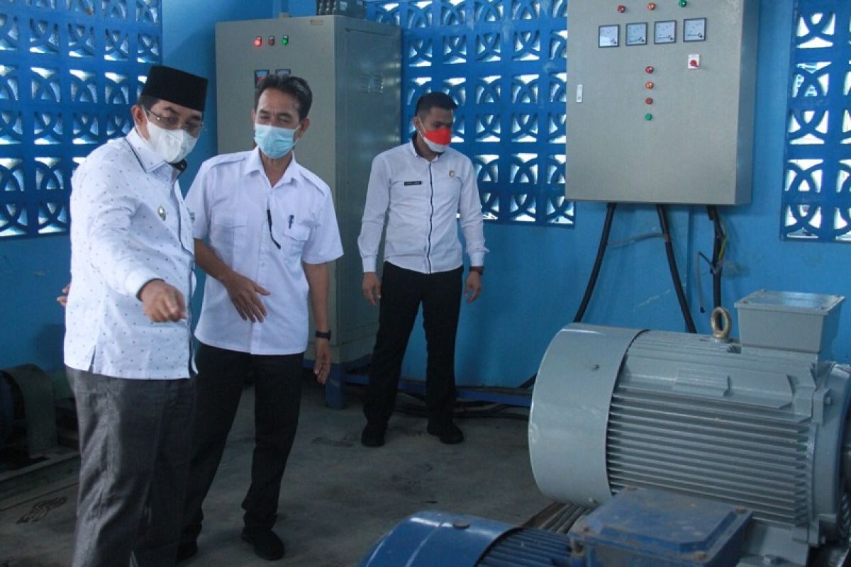 Mesin pompa baru perkuat layanan air bersih di Kualatungkal Tanjabbar