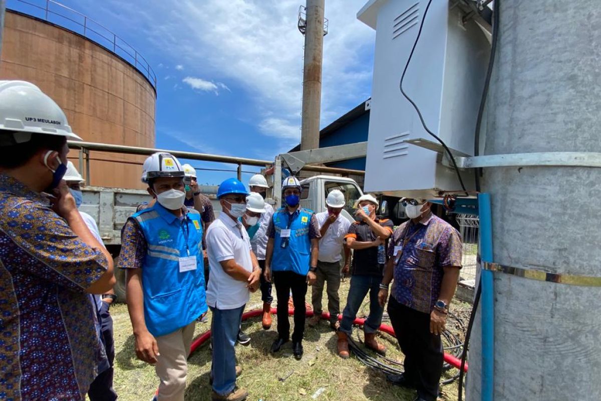 Ini pelanggan baru  tegangan menegah PLN  UP3 Meulaboh