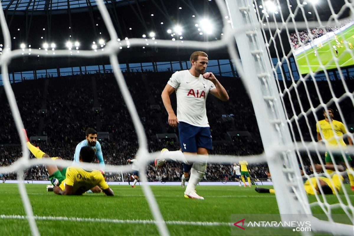 Dua gol Harry Kane antar Tottenham ke fase grup  Liga Conference