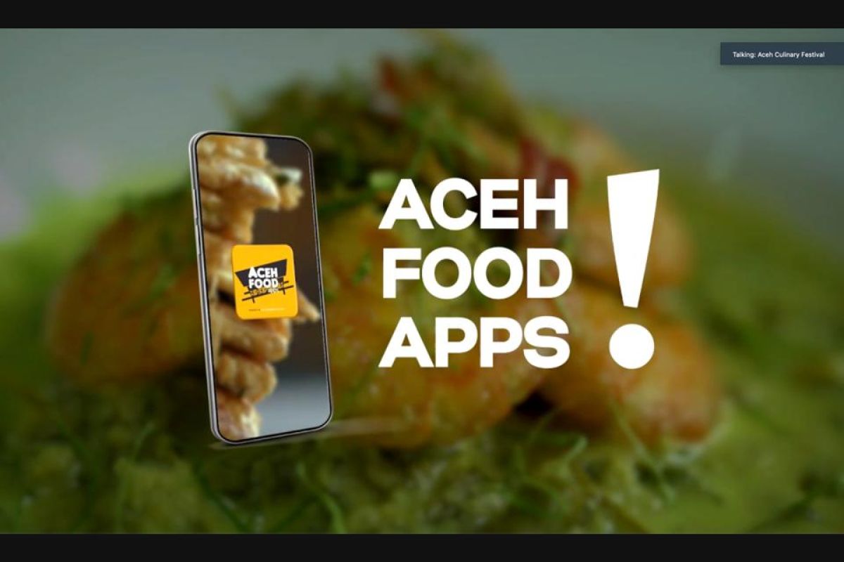 Sandiaga apresiasi festival kuliner Aceh Food Apps