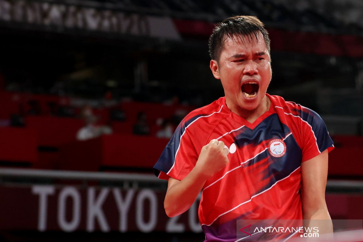 Paralimpiade Tokyo: Komet Akbar susul David Jacobs ke perempat final para-tenis meja