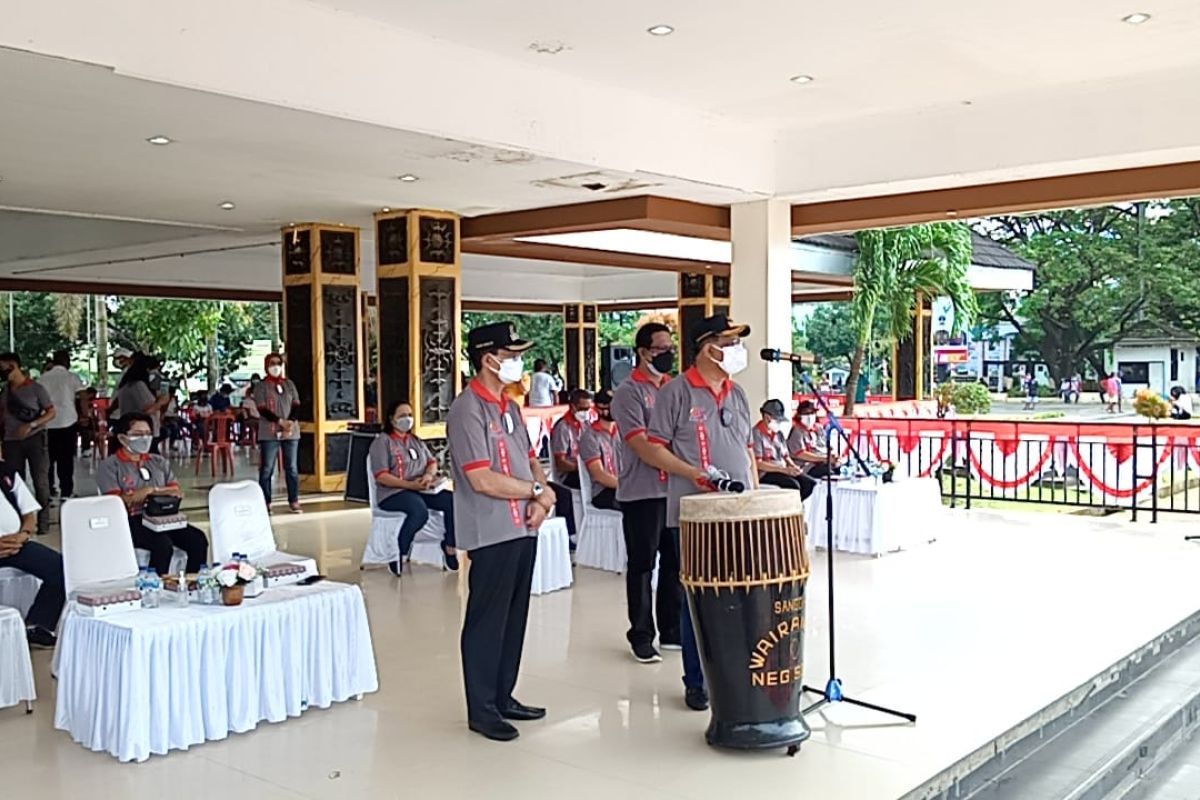 Pekan selebrasi vaksinasi sasar 4.460 warga kota Ambon, terapkan Prokes