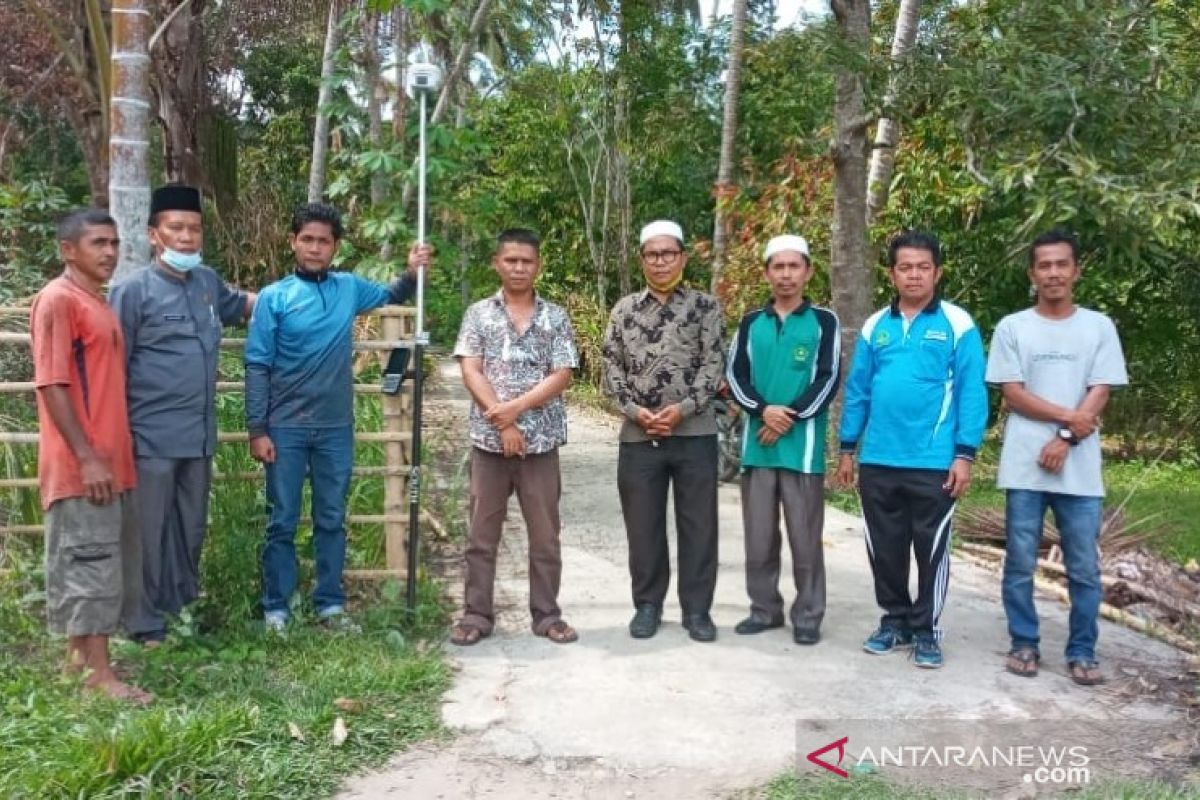 Desa Sipange Siunjam sambut baik BWI Tapsel sertifikasi tanah wakaf