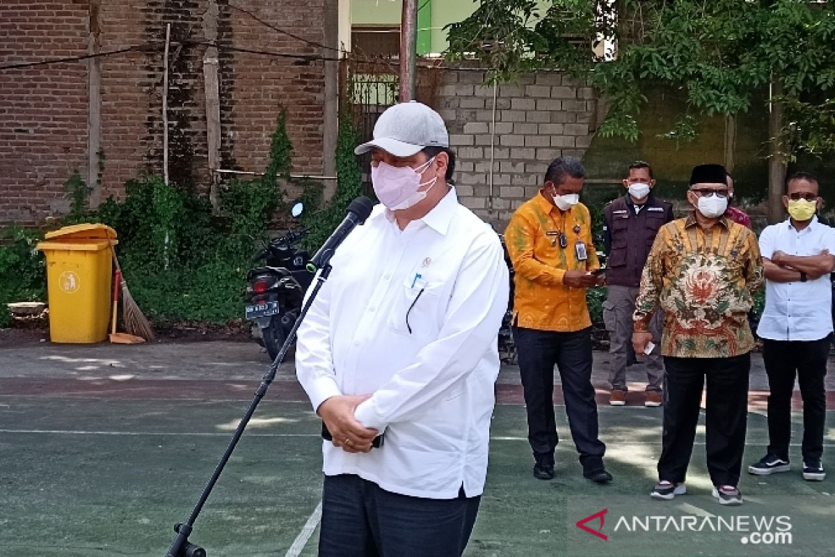 Airlangga dorong Pemprov Sulawesi Tengah gencarkan vaksinasi