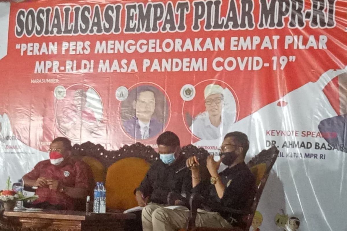 MPR: Pers beritakan COVID-19 yang benar berarti tegakkan Empat Pilar