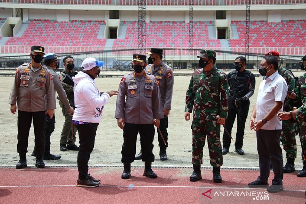 Kapolri pastikan persiapan pelaksanaan PON XX Papua sudah maksimal