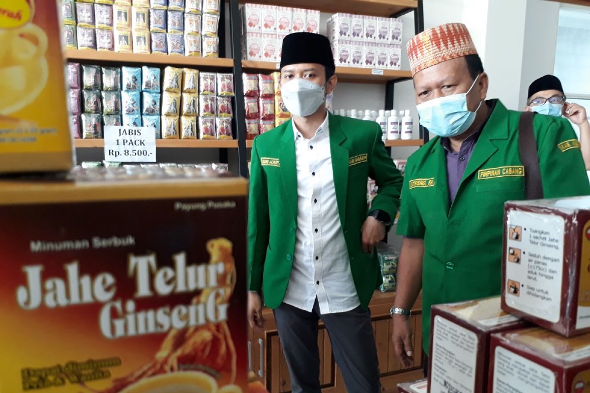GP Ansor Kabupaten Kediri lirik pasar jamu herbal jaga kesehatan umat