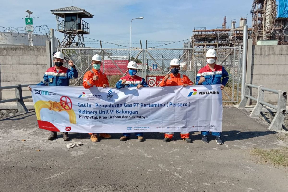 PGN penuhi kebutuhan gas Pertamina Refinery Unit VI Balongan