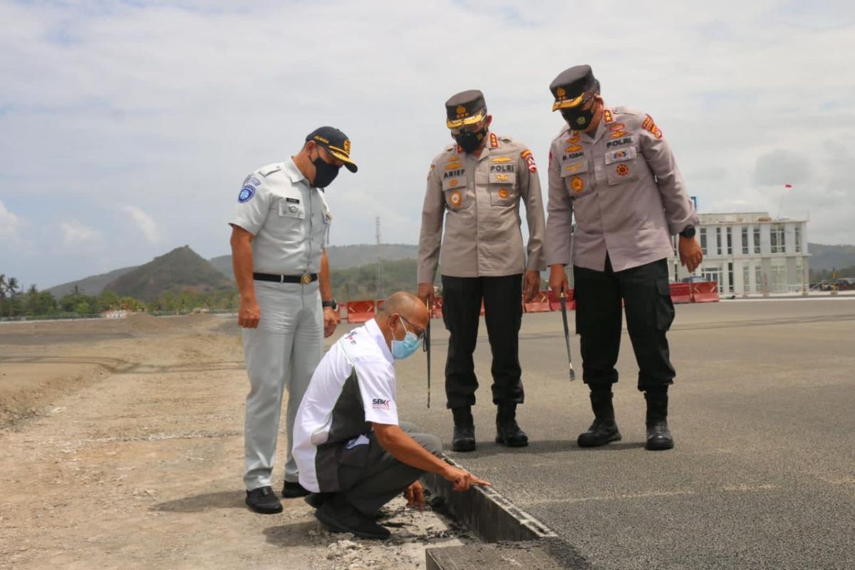 Jasa Raharja mendukung pembentukan gerai vaksinasi di KEK Mandalika