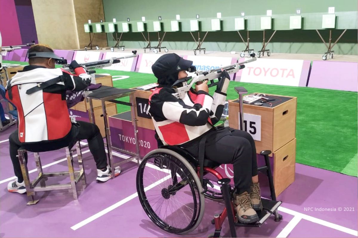 Para-menembak optimistis  melaju hingga final Paralimpiade Tokyo