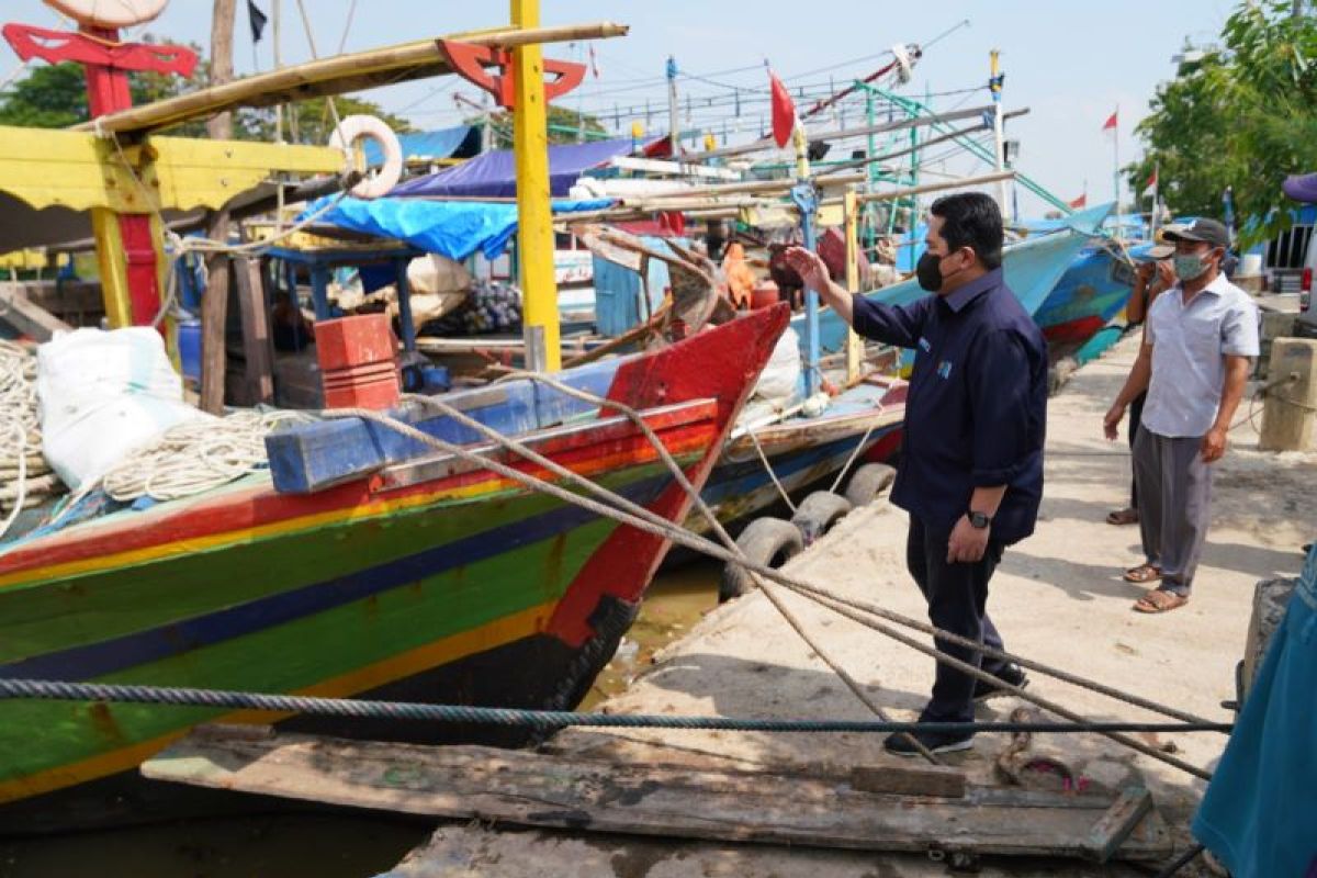 Ini komitmen Menteri BUMN Erick Thohir untuk nelayan Blanakan