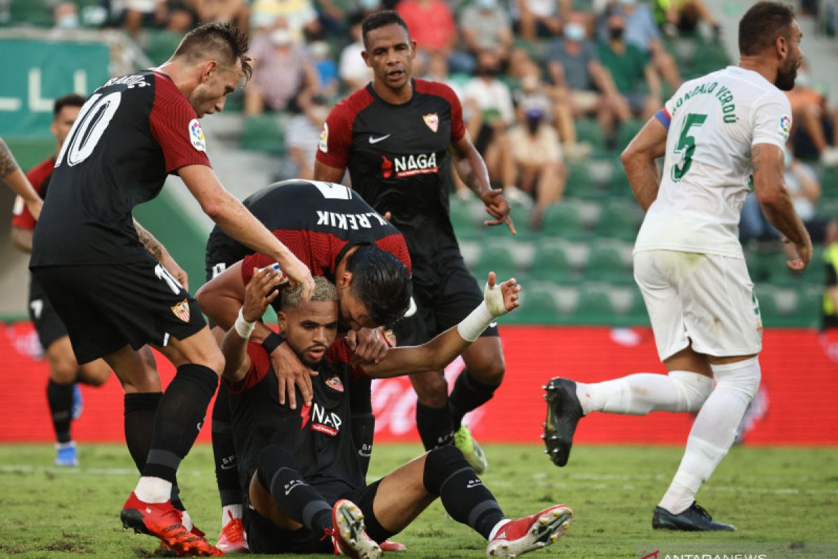 Liga Spanyol, Sevilla harus puas berbagi poin dengan Elche usai ditahan imbang 1-1