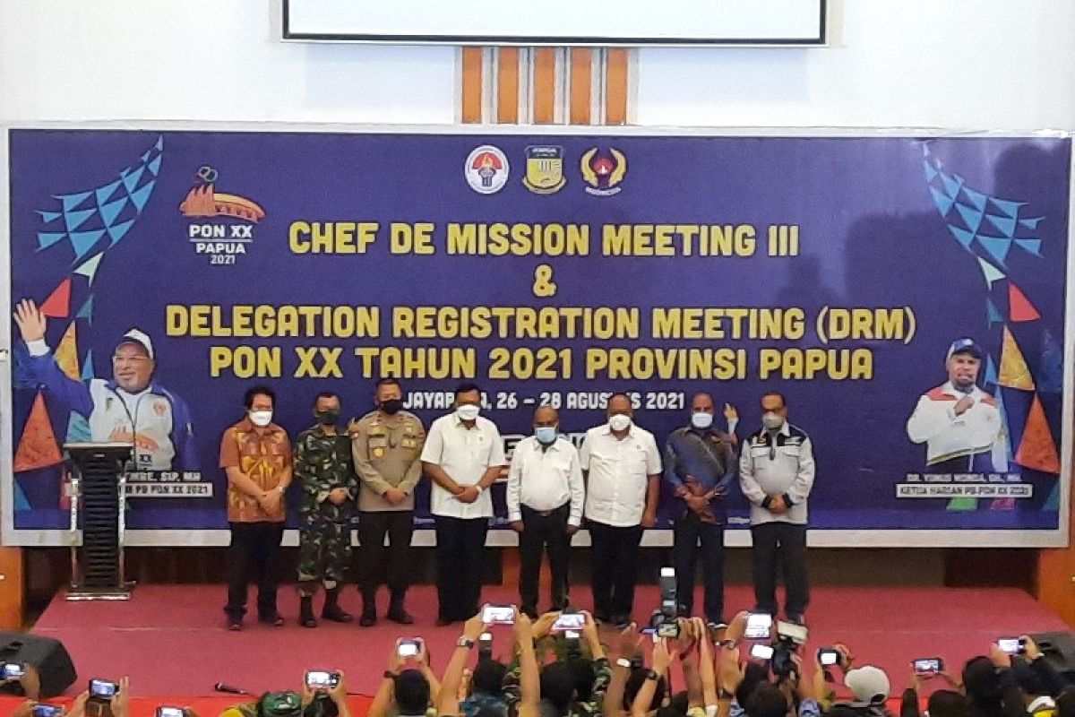 PB PON XX harap utusan CdM Meeting III segera sampaikan kesiapan Papua