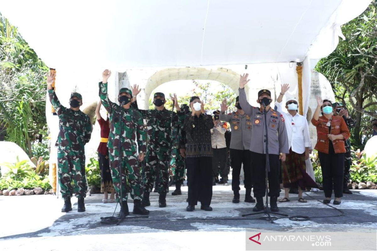 Panglima TNI tinjau isolasi terpusat COVID-19 di Bali