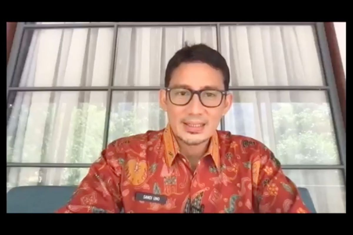 Sandiaga dorong pelaku parekraf  manfaatkan platform digital