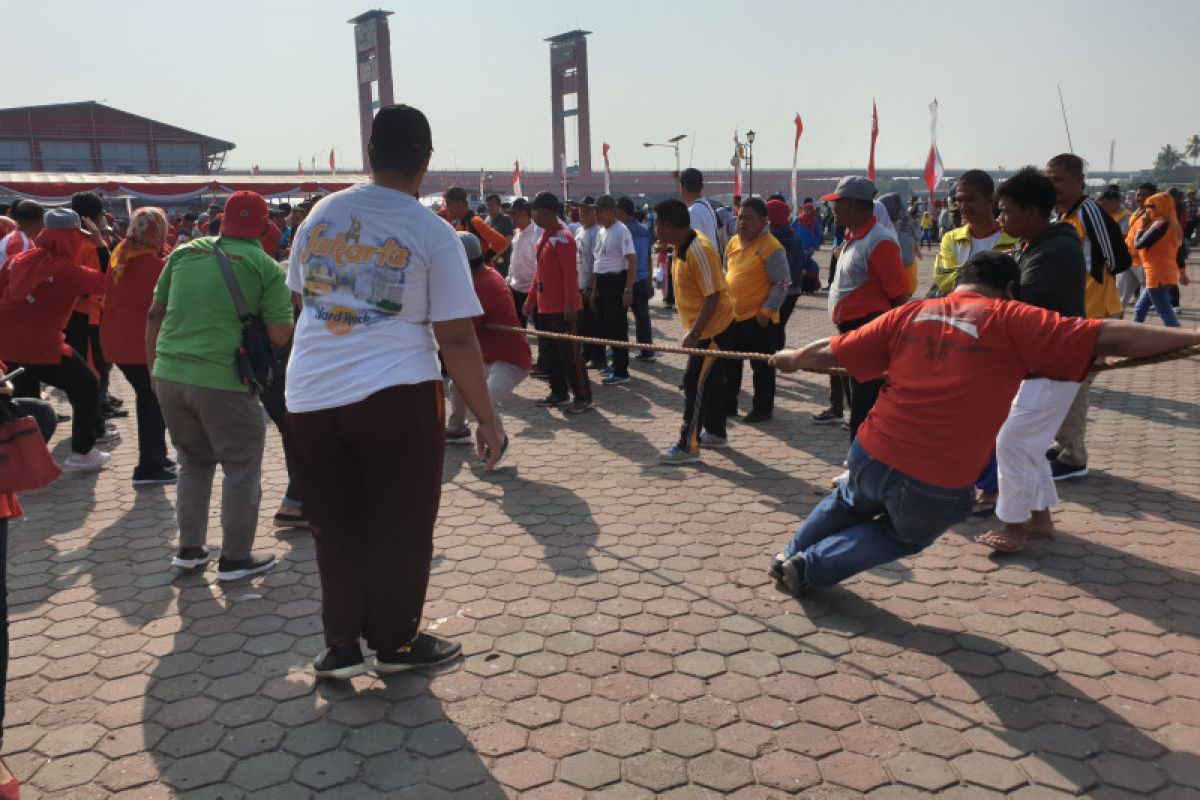 Benteng Kuto Besak masih sebagai pajangan Kota Palembang