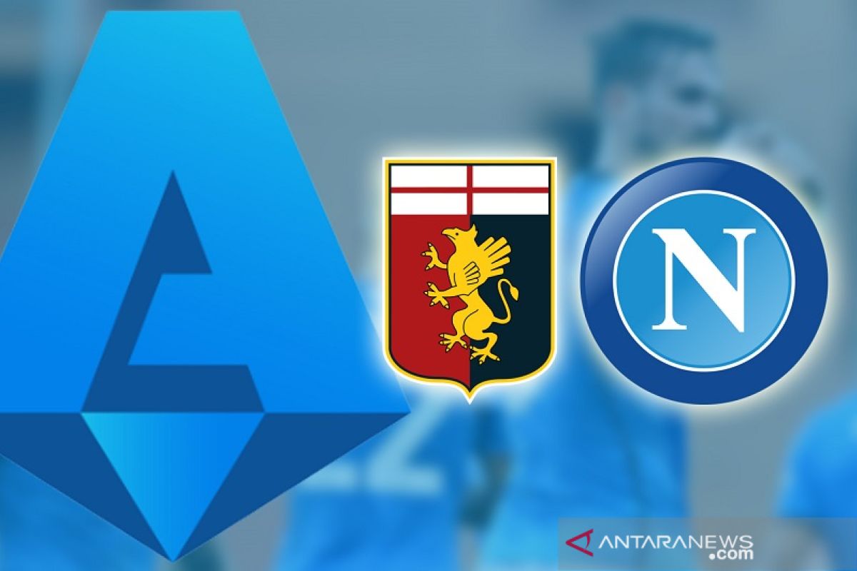 Liga Italia-Napoli bawa tiga poin dari Genoa saat Sassuolo dan Sampdoria nirgol