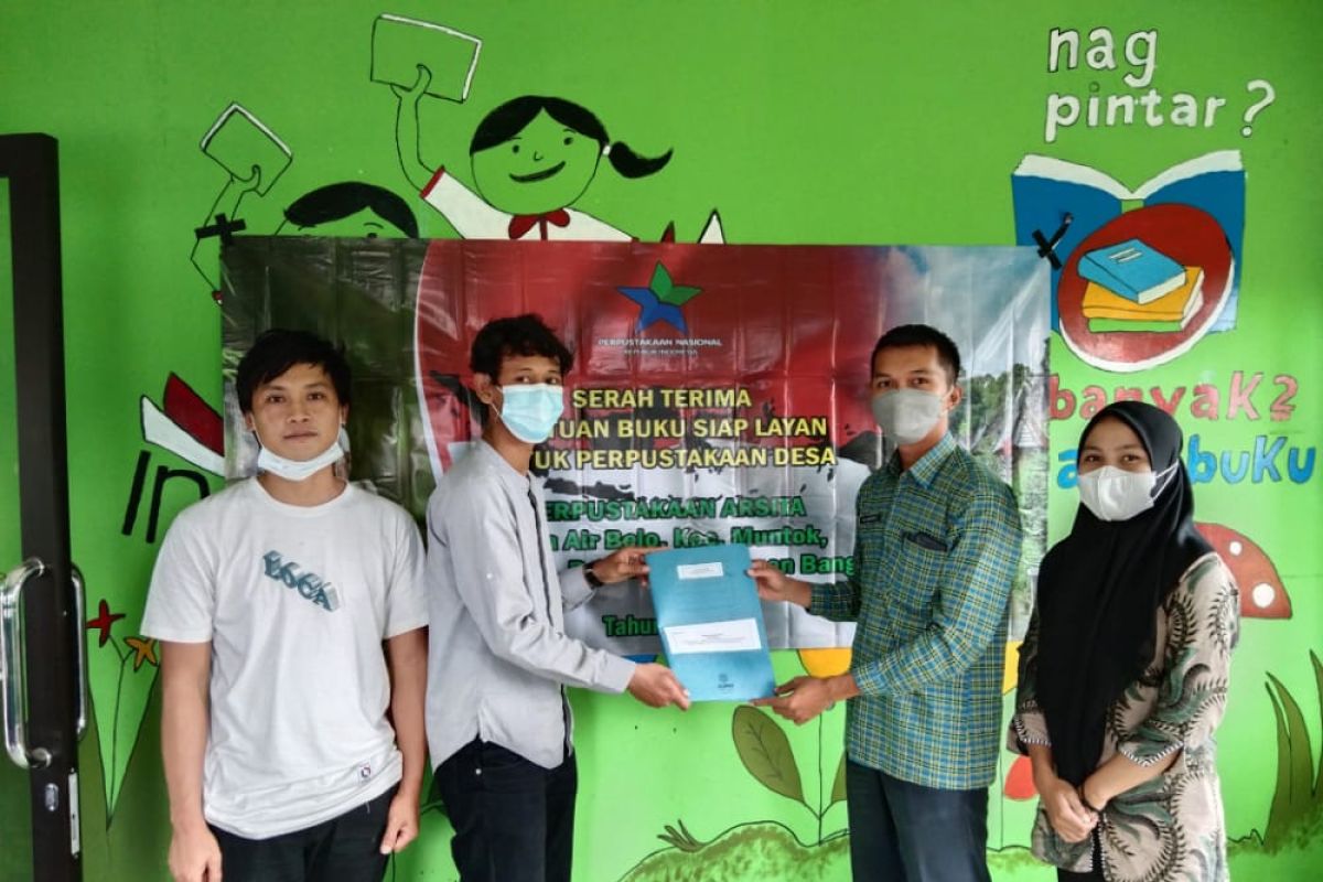 Perpusnas menyalurkan 3.500 buku ke perpusdes di Bangka Barat