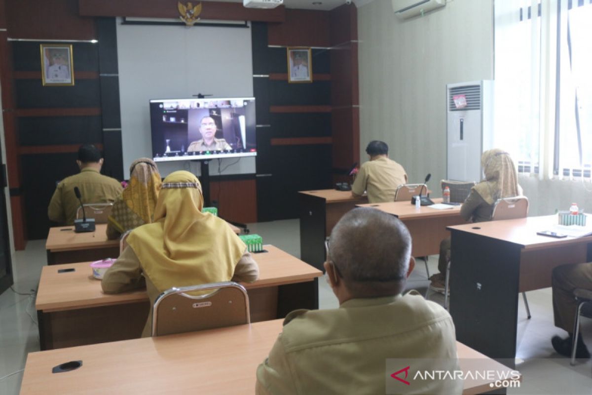 47 perwakilan SKPD Pemkab Batola ikuti FGD penyusunan RKA 2022