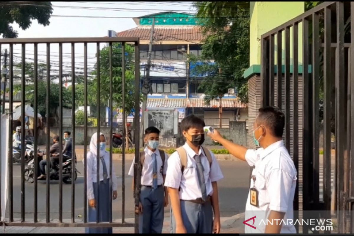 Siswa di Jaksel dipantau hingga sampai di rumah usai PTM