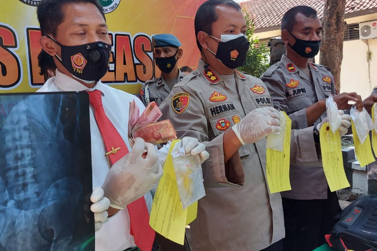 Sembunyikan sabu seberat 201,9 gram  di dalam anus, warga Lombok Timur ditangkap