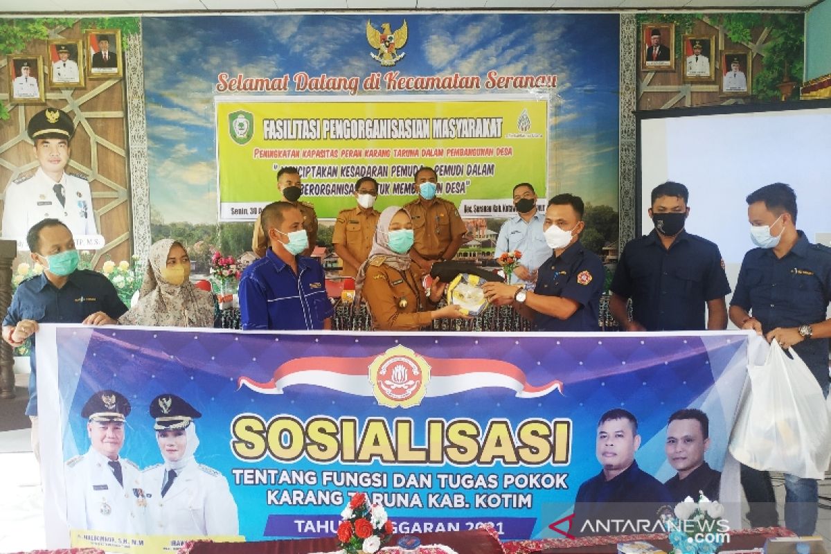 Pemkab Kotim minta pemerintah desa berdayakan Karang Taruna