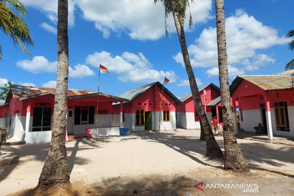 Marinir TNI AL pelopori Kampung Merah Putih di ujung selatan Indonesia