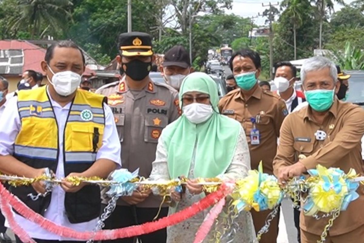 Tiga jembatan di Kabupaten OKI resmi digunakan warga