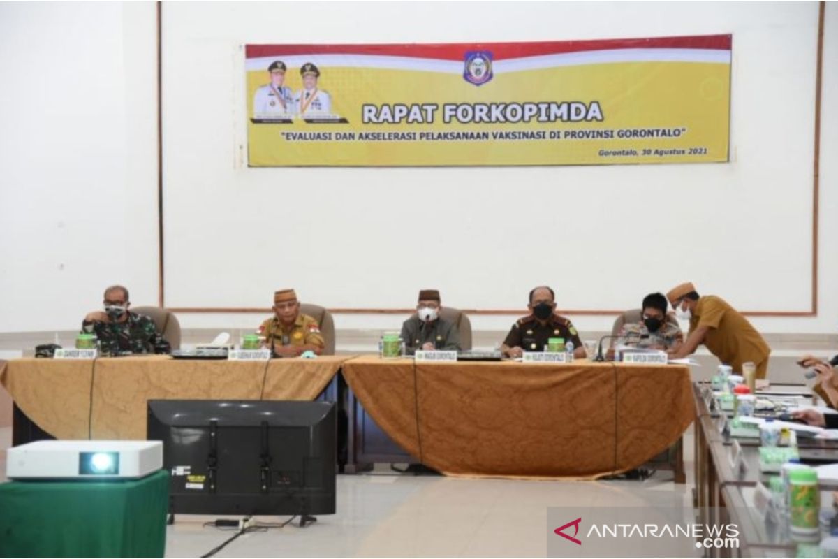 Vaksinasi COVID-19 di Provinsi Gorontalo baru capai 24,4 persen