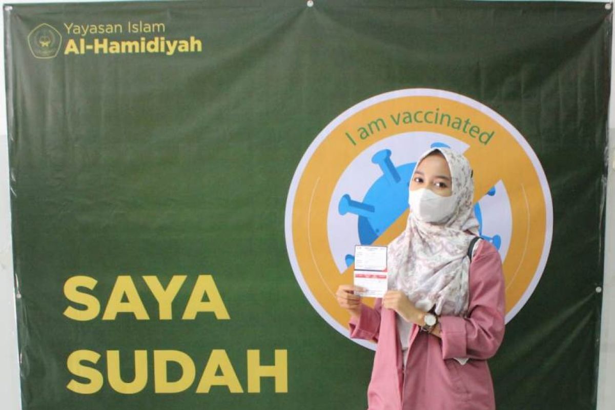 Siapkan PTM, Pesantren Al-Hamidiyah gelar Vaksinasi Jabar Juara