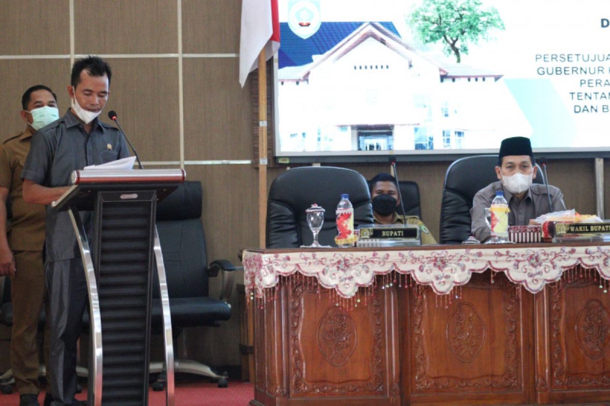 DPRD dan Pemda setujui hasil evaluasi gubernur terkait Ranperda