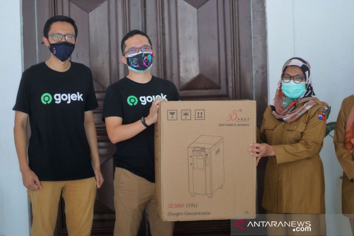 Kota Bogor terima bantuan 25 unit konsentrator oksigen dari GoTo