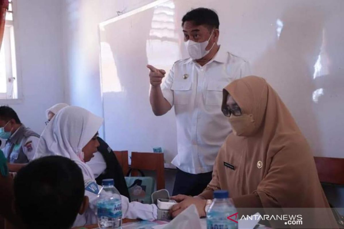 Pemkab Bone Bolango pacu vaksinasi bagi pelajar